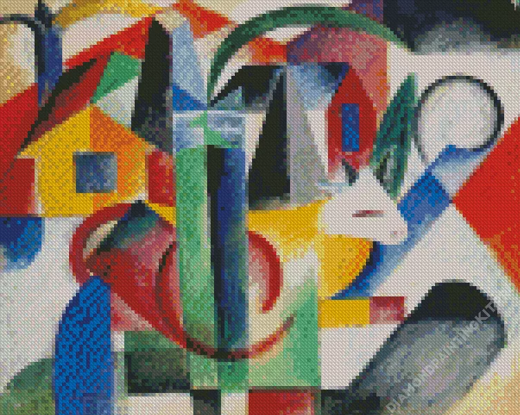 heinrich campendonk Diamond By Numbers