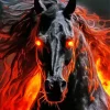 Hell Horse Diamond Painting