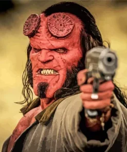 Hellboy Superhero Diamond Painting