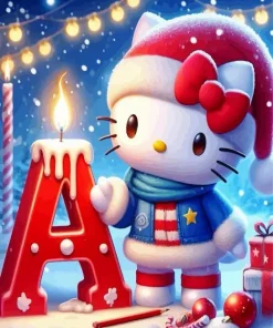 Hello Kitty Art Diamond Painting