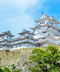 Himeji Castle Diamond Painting