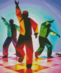 Hip Hop Dancers Diamond Painting