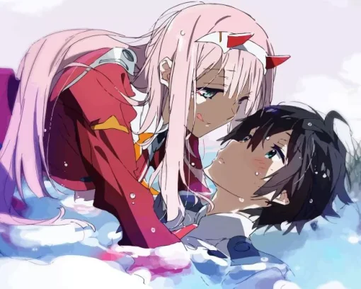 Hiro And Zero Two Diamond Painting