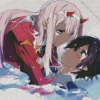 Hiro And Zero Two Diamond Painting