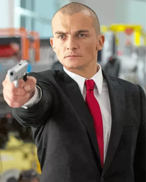 Hitman Rupert Friend Diamond Painting