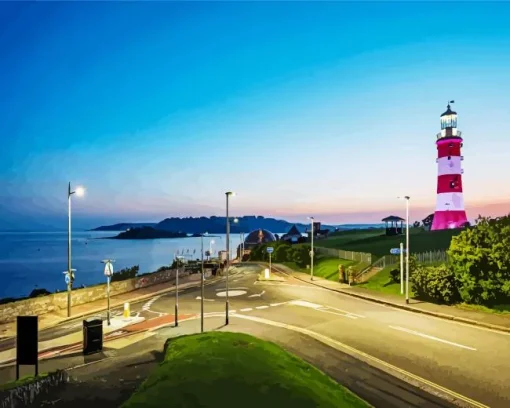 Hoe Park Plymouth Diamond Painting