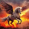 Horse With Wings Diamond Painting