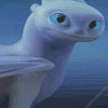 How To Train Your Dragon Light Fury Diamond Painting
