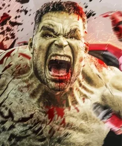 Hulk Screaming Diamond Painting