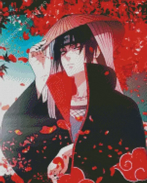 Itachi Uchiha Art Diamond Painting