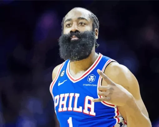 James Harden Diamond Painting