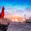 Jeju Red Horse Lighthouse Diamond Painting