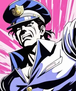 Jotaro Jojos Bizarre Adventure Diamond Painting