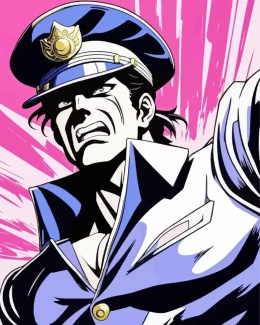 Jotaro Jojos Bizarre Adventure Diamond Painting