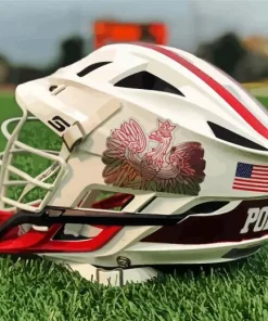 Lacrosse Helmet Diamond Painting