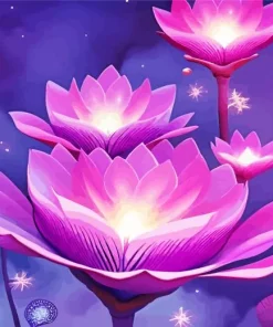 Magical Flowers Diamond Painting