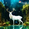 Magical Guardian Deer Diamond Painting