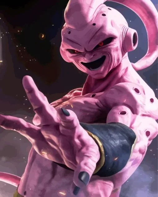 Majin Buu Dragon Ball Diamond Painting