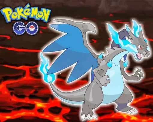 Mega Charizard Diamond Painting