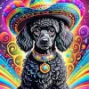 Mexican Poodle Diamond Painting