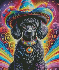 Mexican Poodle Diamond Painting
