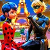 Miraculous Ladybug In Paris Diamond Painting