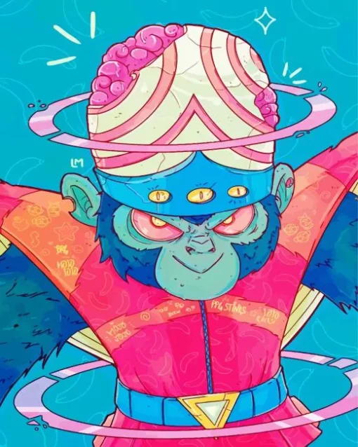 Mojo Jojo Diamond Painting