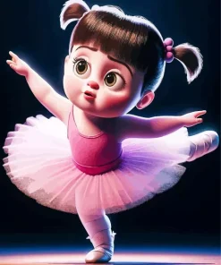 Monster University Boo Ballerina Diamond Painting