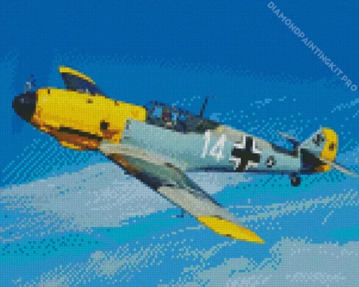 Nazi Plane Diamond Painting