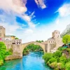 Old Mostar Bridge Diamond Painting