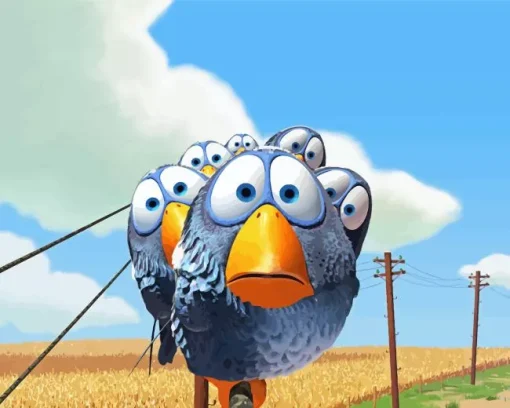 Pixar For The Birds Diamond Painting