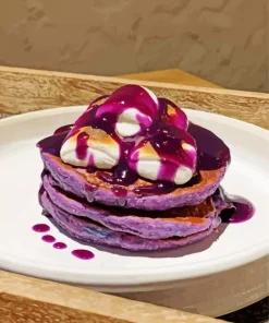 Purple Pancakes Diamond Painting