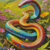 Rainbow Snake Diamond Painting