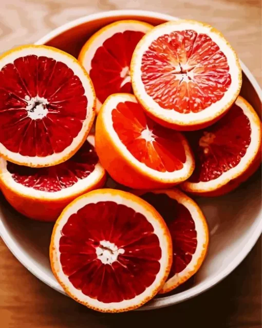 Red Orange Fruit Diamond Painting