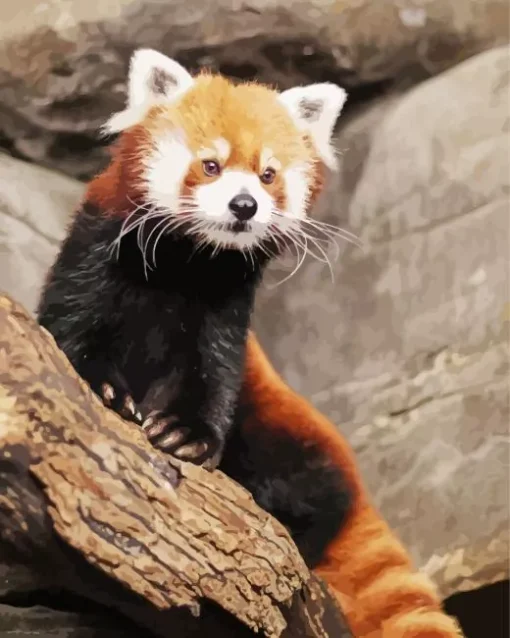 Red Panda Diamond Painting