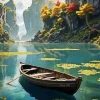 Row Boat Diamond Painting