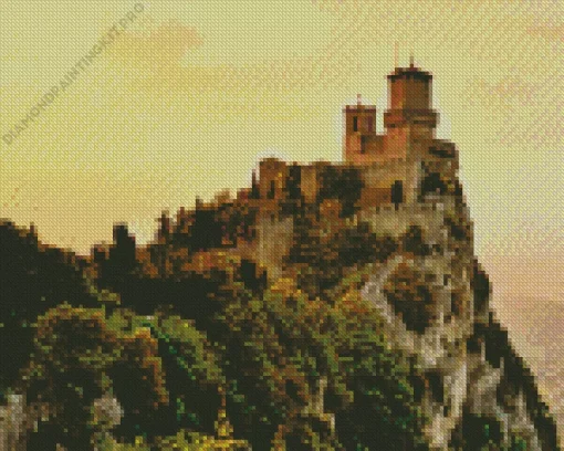 San Marino Guaita Tower Diamond Painting