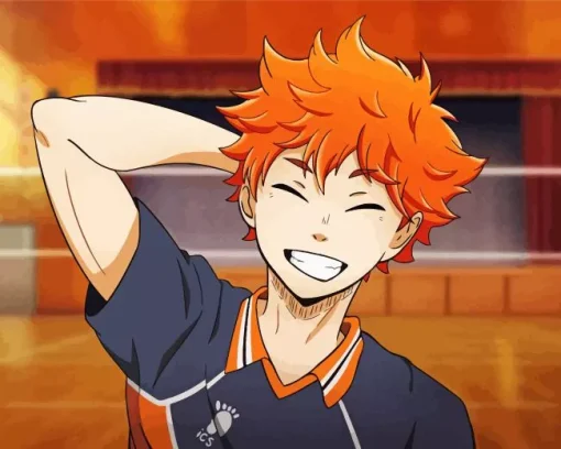 Shoyo Hinata Diamond Painting