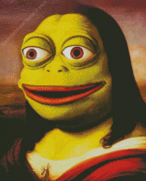 Shrek Mona Lisa Diamond Painting