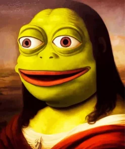 Shrek Mona Lisa Diamond Painting