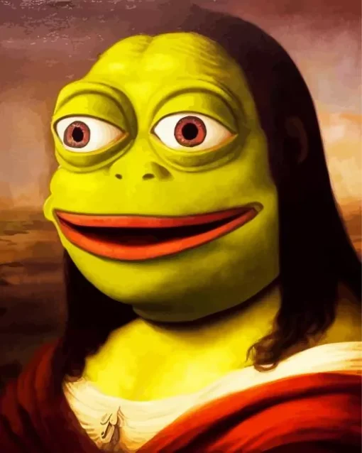 Shrek Mona Lisa Diamond Painting