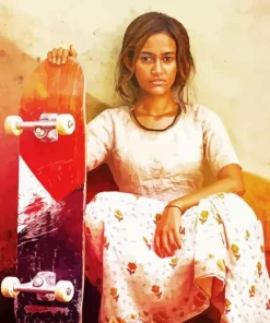 Skater Girl Movie Diamond Painting