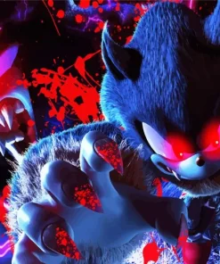 Sonic The Werewolf Diamond Painting