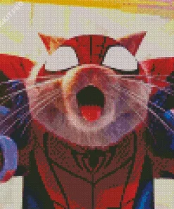 Spider Cat Diamond Painting