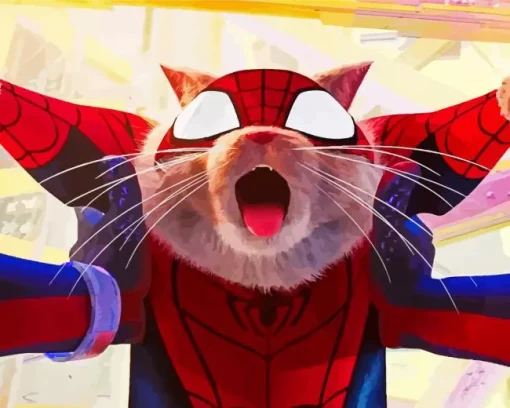 Spider Cat Diamond Painting