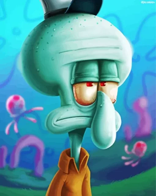 Spongebob Squidward Diamond Painting