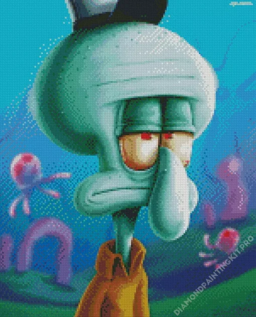 Spongebob Squidward Diamond Painting