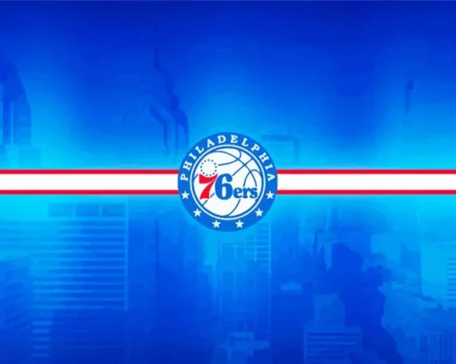 The 76ers Logo Diamond Painting