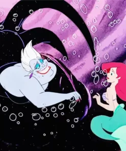 The Little Mermaid Ursula Diamond Painting