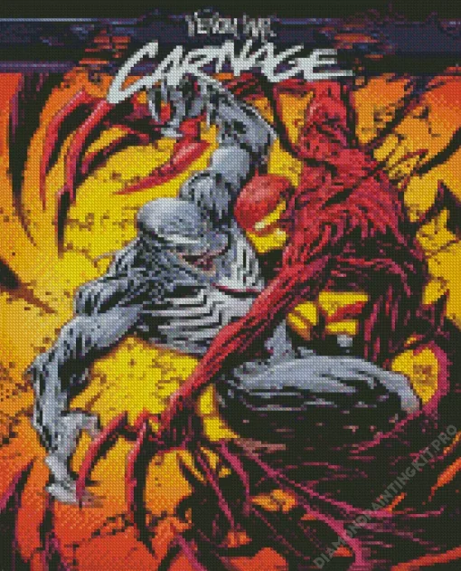 Venom Carnage Diamond Painting